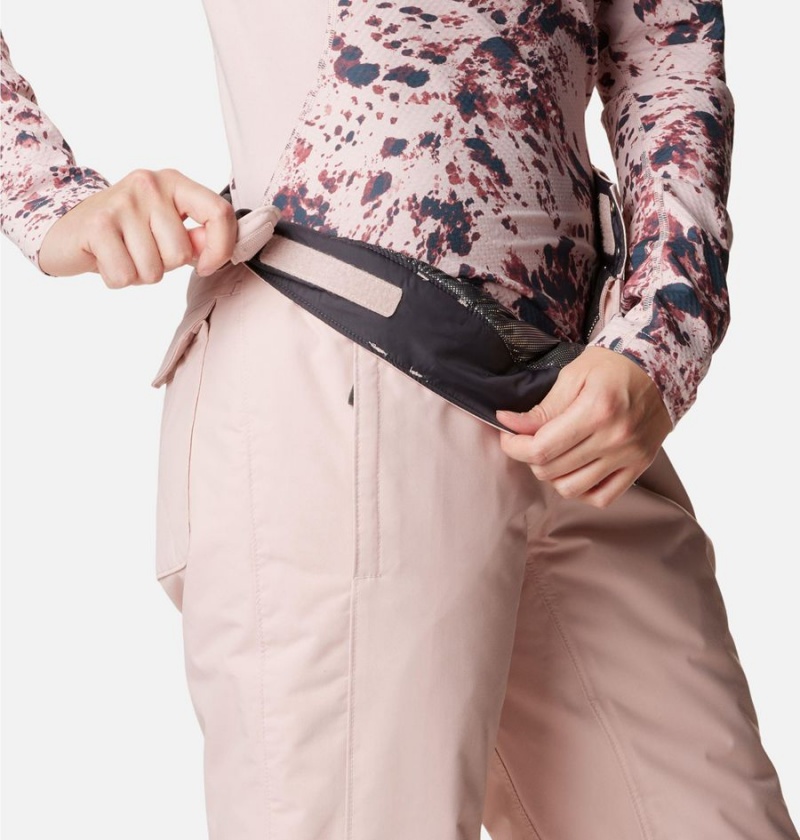 Columbia Bugaboo Omni Heat Insulated Ski Women's Pants Pink | HVYWLN-275
