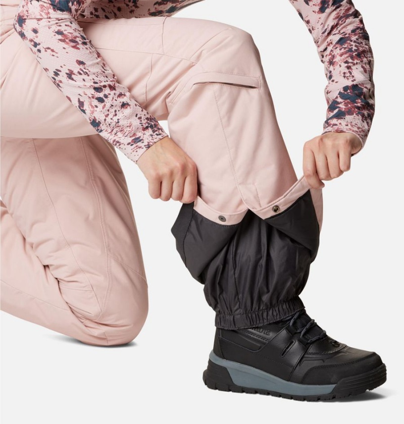 Columbia Bugaboo Omni Heat Insulated Ski Women's Pants Pink | HVYWLN-275