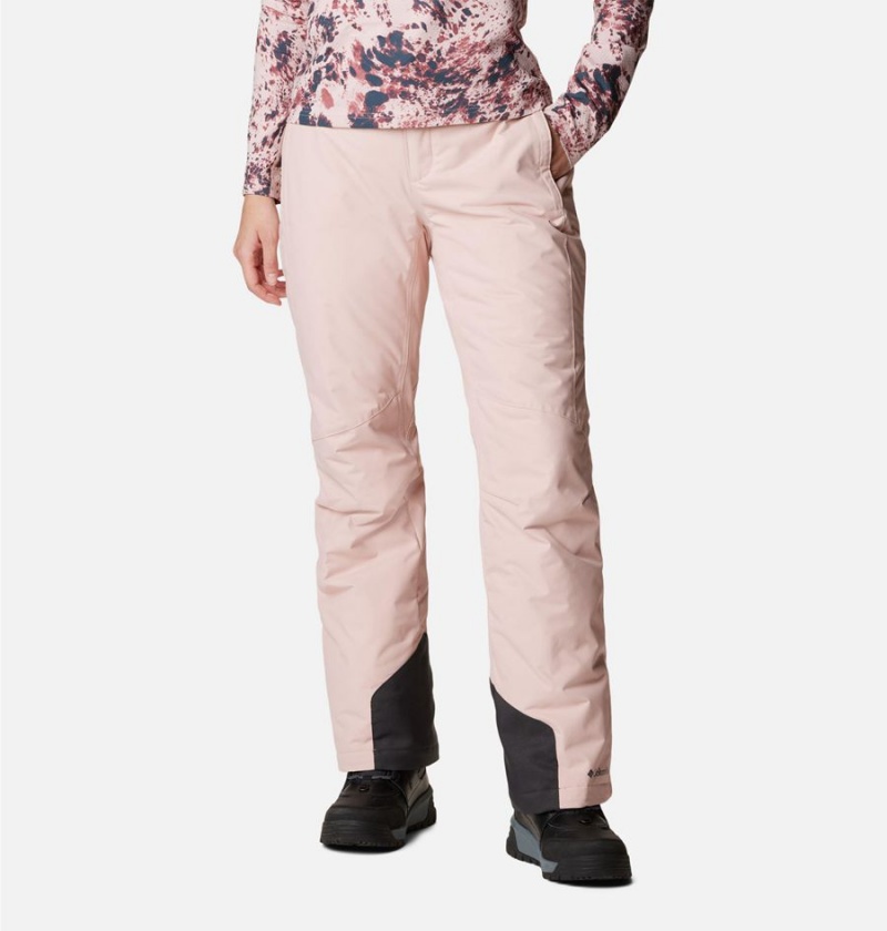 Columbia Bugaboo Omni Heat Insulated Ski Women\'s Pants Pink | HVYWLN-275