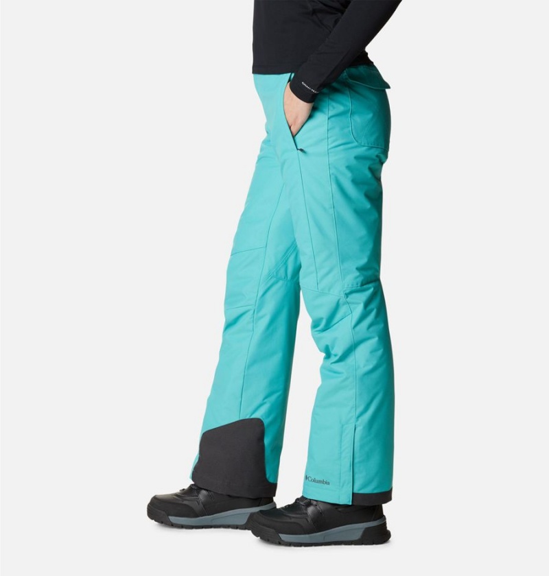 Columbia Bugaboo Omni Heat Insulated Ski Women's Pants Turquoise | BZQTSV-519