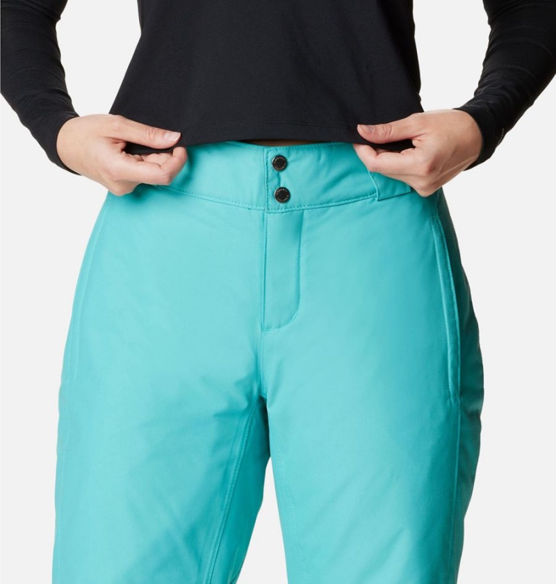 Columbia Bugaboo Omni Heat Insulated Ski Women's Pants Turquoise | BZQTSV-519