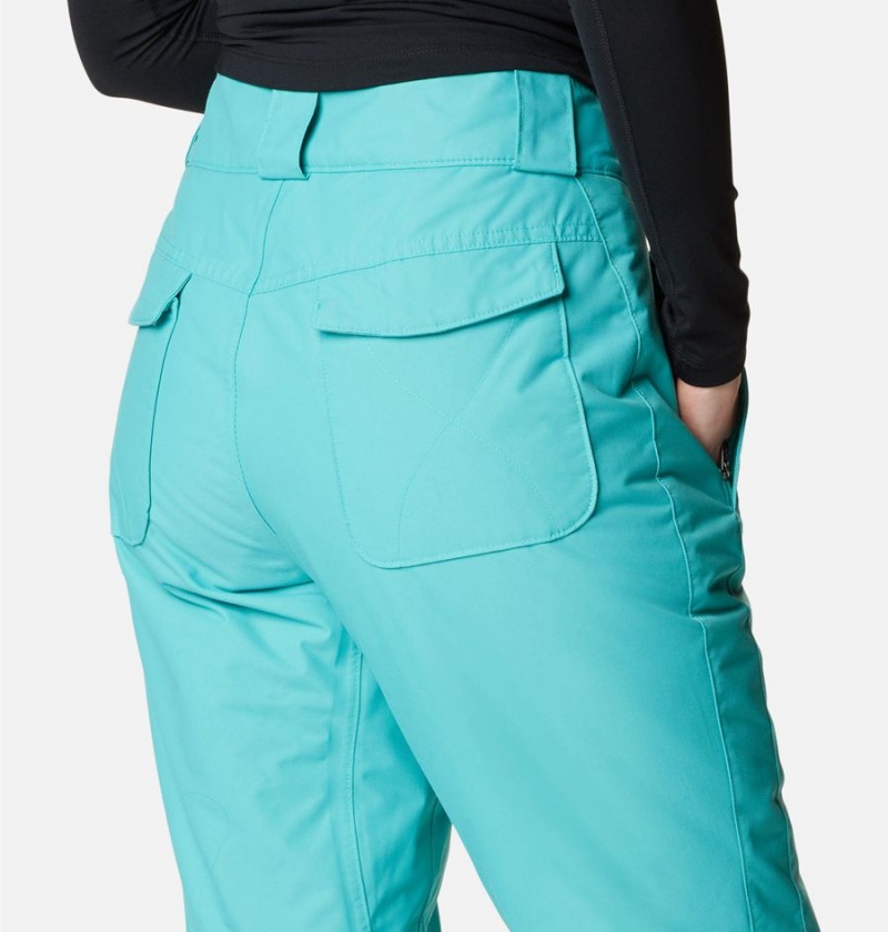 Columbia Bugaboo Omni Heat Insulated Ski Women's Pants Turquoise | BZQTSV-519