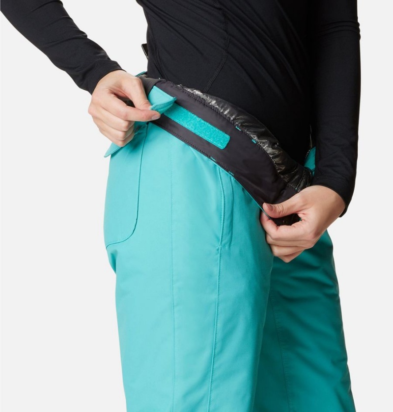 Columbia Bugaboo Omni Heat Insulated Ski Women's Pants Turquoise | BZQTSV-519