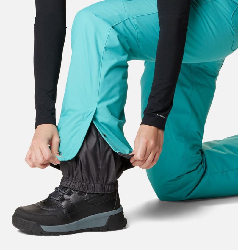Columbia Bugaboo Omni Heat Insulated Ski Women's Pants Turquoise | BZQTSV-519