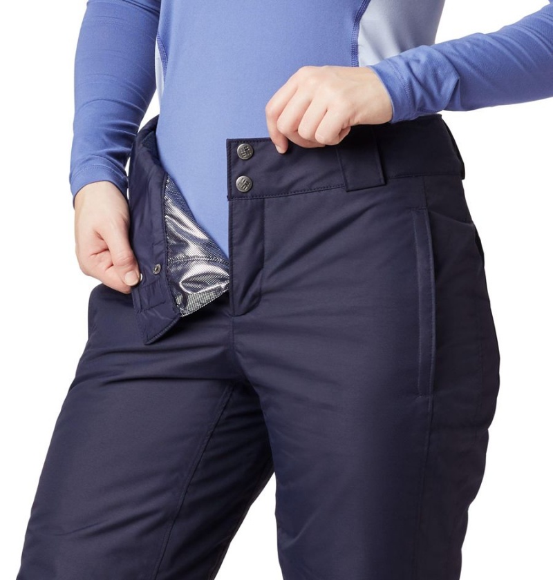 Columbia Bugaboo Omni Heat Insulated Ski Women's Pants Navy | VQMNEP-236