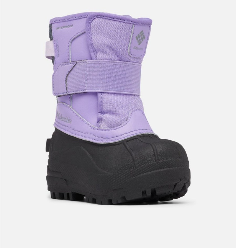 Columbia Bugaboot Celsius Strap Kids' Boots Purple | MBWDKQ-879