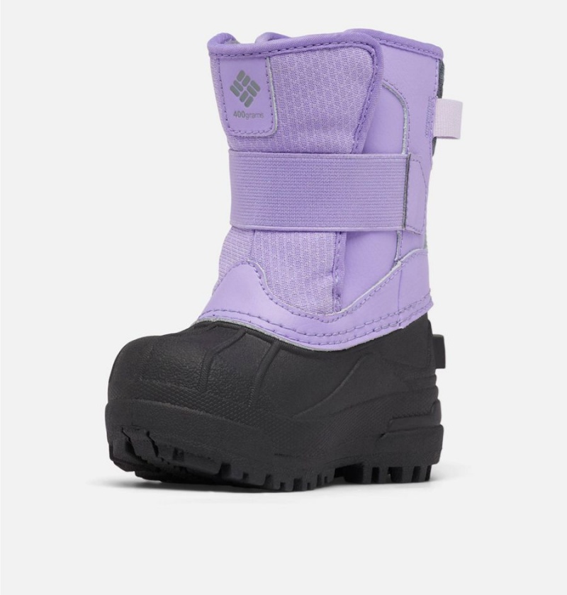 Columbia Bugaboot Celsius Strap Kids' Boots Purple | MBWDKQ-879