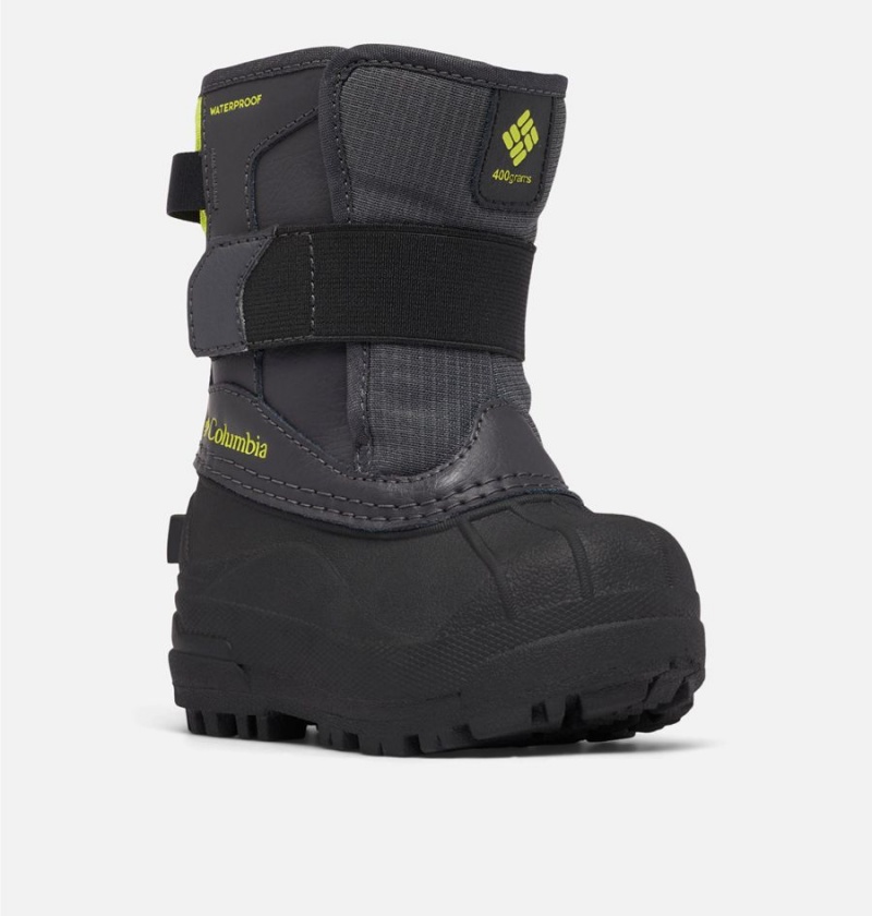 Columbia Bugaboot Celsius Strap Kids' Boots Black | RDEVYK-871
