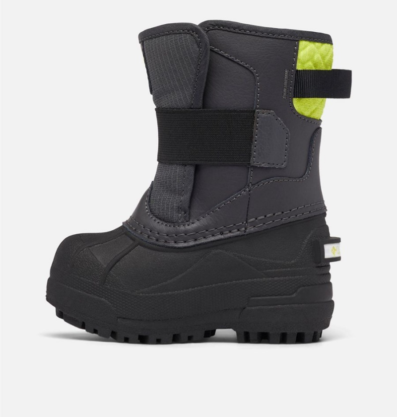 Columbia Bugaboot Celsius Strap Kids' Boots Black | RDEVYK-871