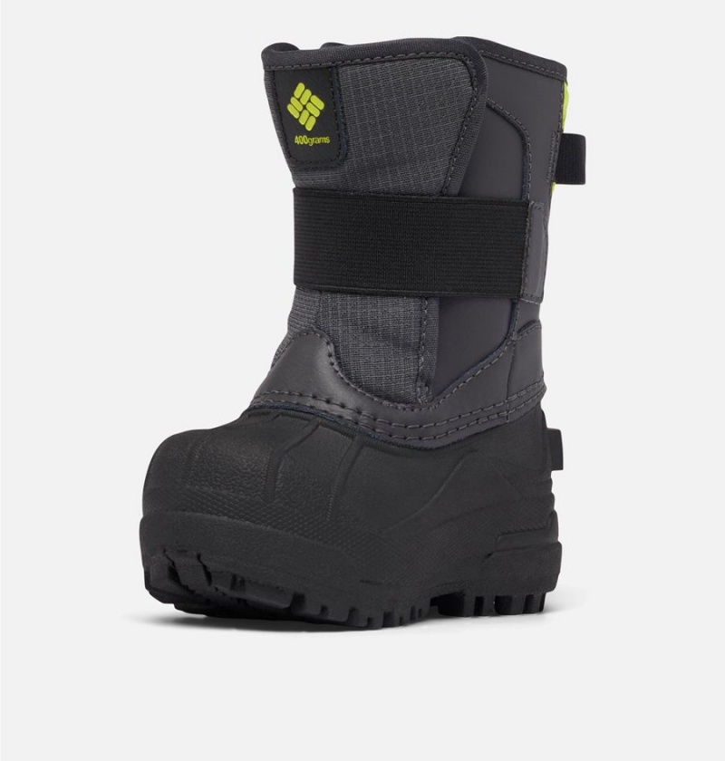 Columbia Bugaboot Celsius Strap Kids' Boots Black | RDEVYK-871