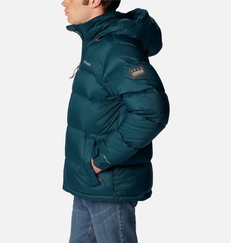Columbia Bulo Point II Omni Heat Infinity Insulated Men's Puffer Jacket Green | QHGNAC-914
