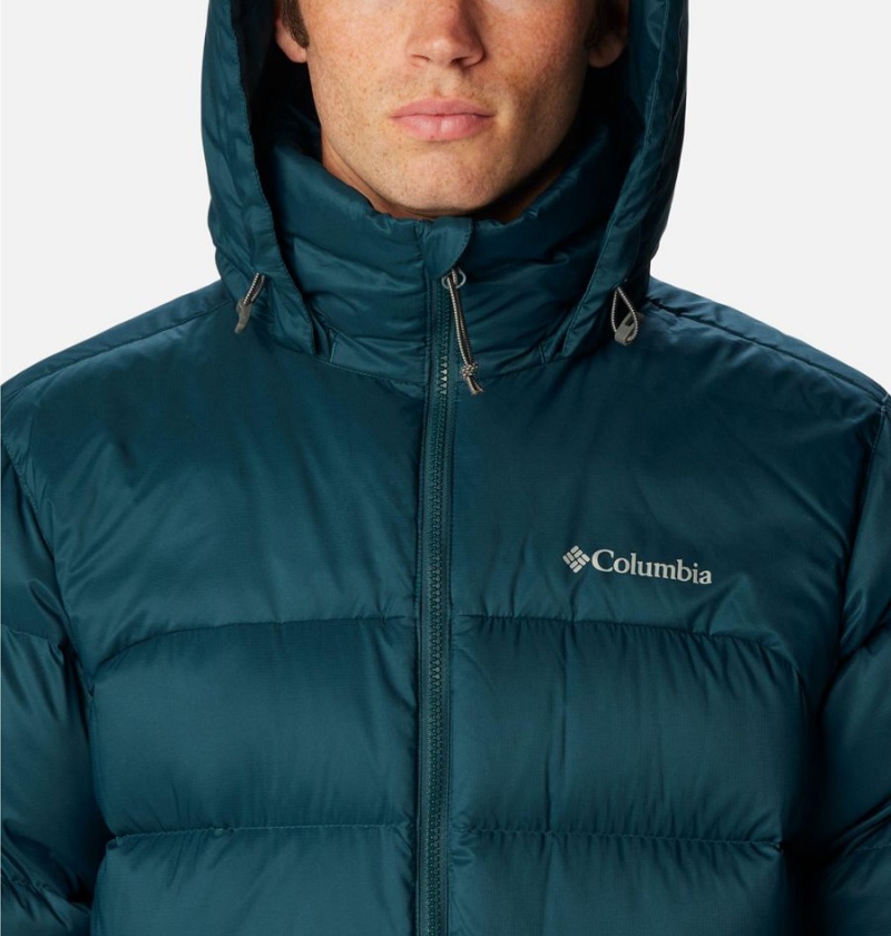 Columbia Bulo Point II Omni Heat Infinity Insulated Men's Puffer Jacket Green | QHGNAC-914
