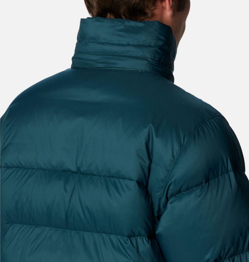Columbia Bulo Point II Omni Heat Infinity Insulated Men's Puffer Jacket Green | QHGNAC-914