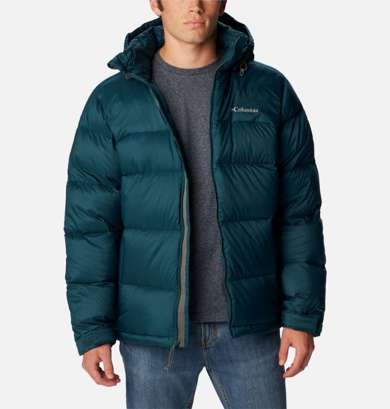 Columbia Bulo Point II Omni Heat Infinity Insulated Men's Puffer Jacket Green | QHGNAC-914