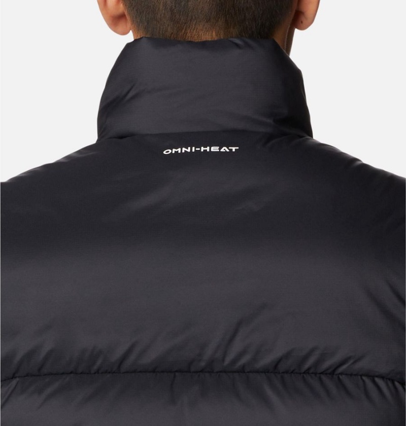 Columbia Bulo Point II Omni Heat Infinity Down Men's Vest Black | MOFSIP-214