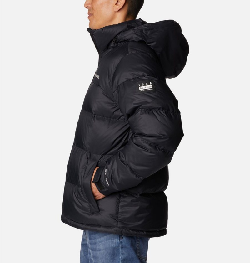 Columbia Bulo Point II Omni Heat Infinity Insulated Men's Puffer Jacket Black | PUREHZ-043