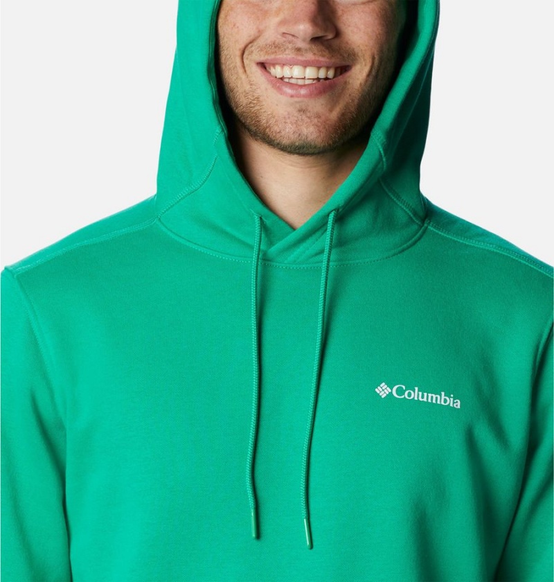 Columbia CSC Basic Logo II Men's Hoodie Green | XUGREY-731