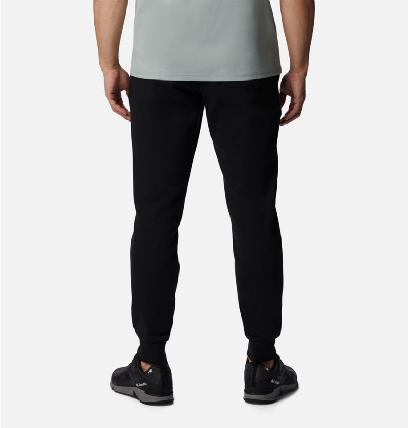 Columbia CSC Logo Fleece Jogger II Men's Pants Black | SCZLDM-943