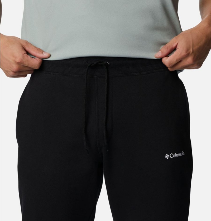Columbia CSC Logo Fleece Jogger II Men's Pants Black | SCZLDM-943