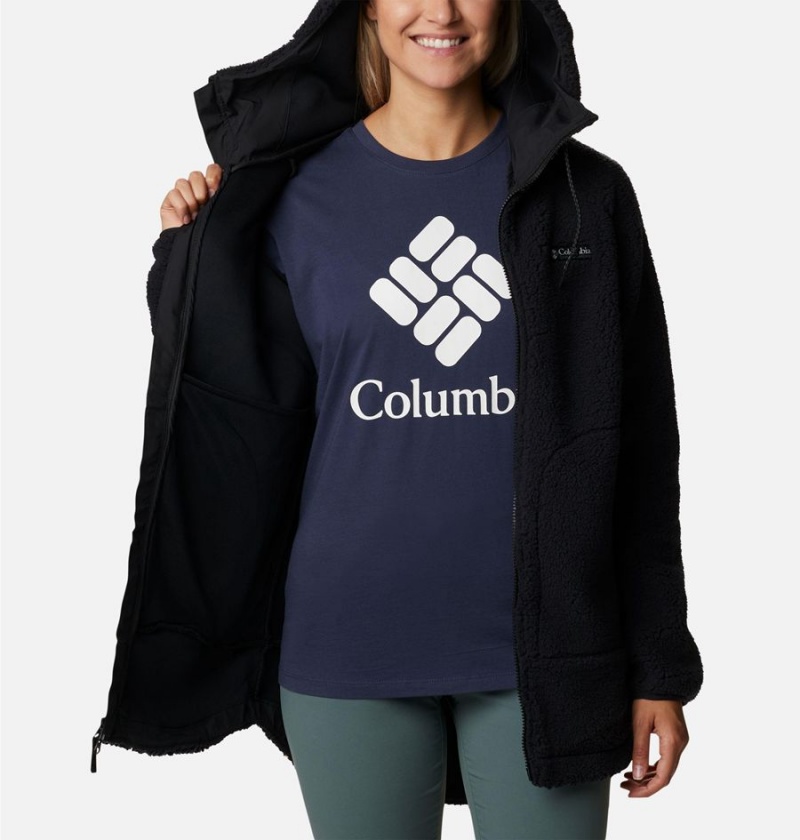 Columbia CSC Sherpa Women's Fleece Jacket Black | RBSTYQ-104