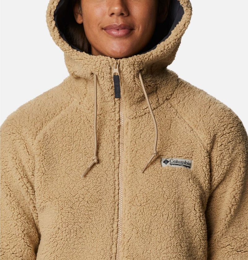 Columbia CSC Sherpa Women's Fleece Jacket Brown | SWUHBT-462