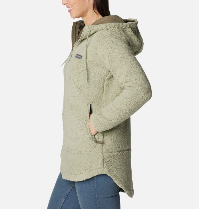 Columbia CSC Sherpa Women's Fleece Jacket Green | XCZKHS-327