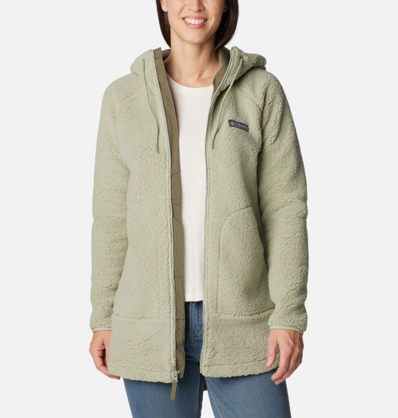 Columbia CSC Sherpa Women's Fleece Jacket Green | XCZKHS-327