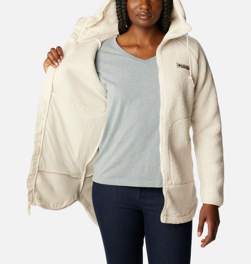 Columbia CSC Sherpa Women's Fleece Jacket White | PRAYMO-748