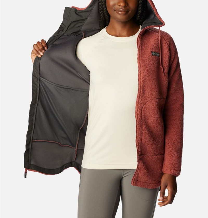 Columbia CSC Sherpa Women's Fleece Jacket Coral | MKPDLX-380