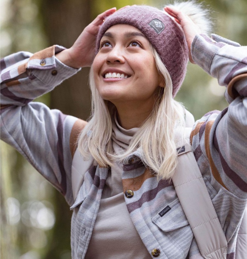 Columbia Calico Basin Jacket Women's Shirt Grey | AZGCSN-492