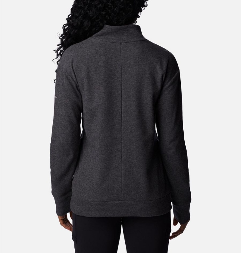 Columbia Calico Basin Women's Pullover Black | SBUHNR-435