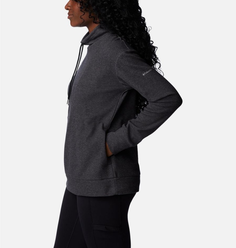 Columbia Calico Basin Women's Pullover Black | SBUHNR-435