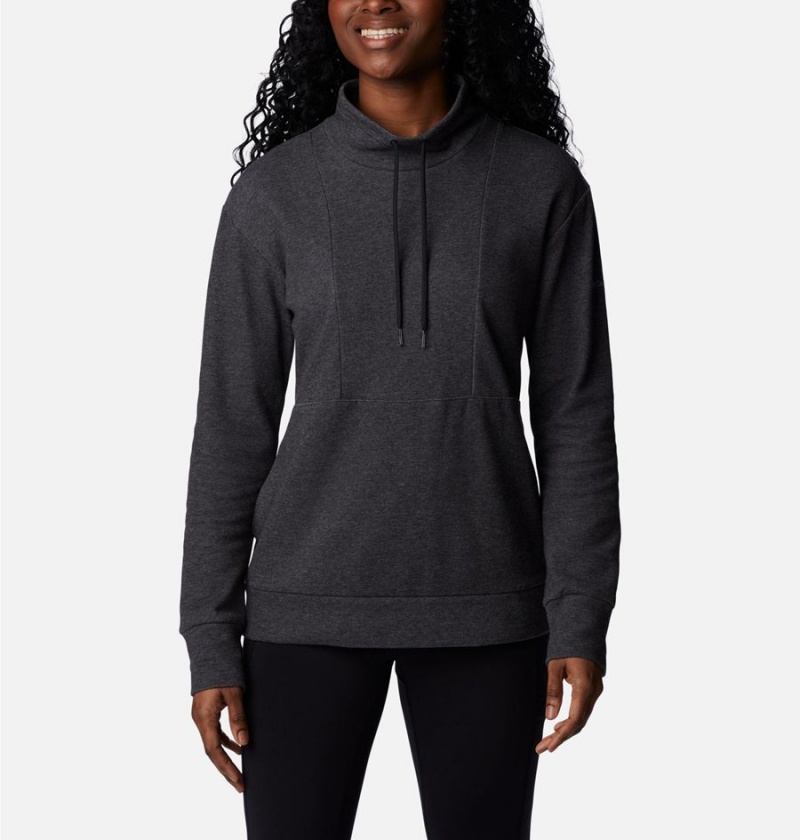 Columbia Calico Basin Women\'s Pullover Black | SBUHNR-435
