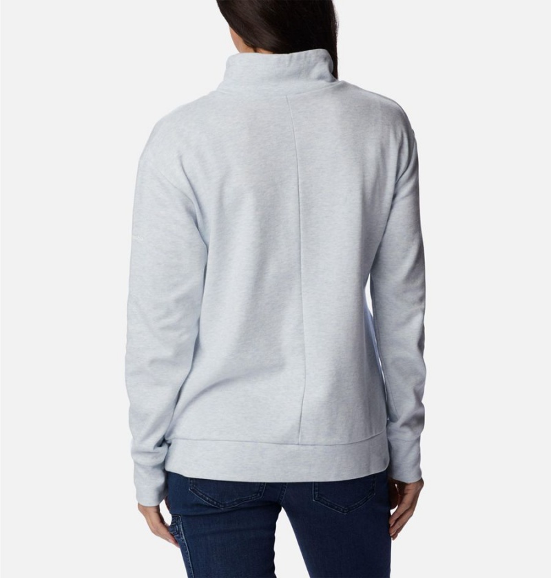 Columbia Calico Basin Women's Pullover Grey | QXRKMO-175