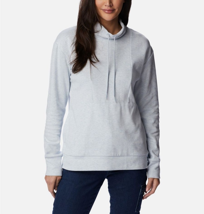 Columbia Calico Basin Women\'s Pullover Grey | QXRKMO-175