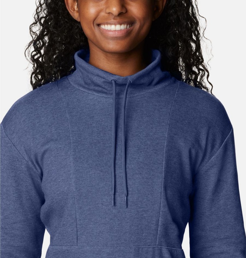 Columbia Calico Basin Women's Pullover Navy | EQXLBO-140