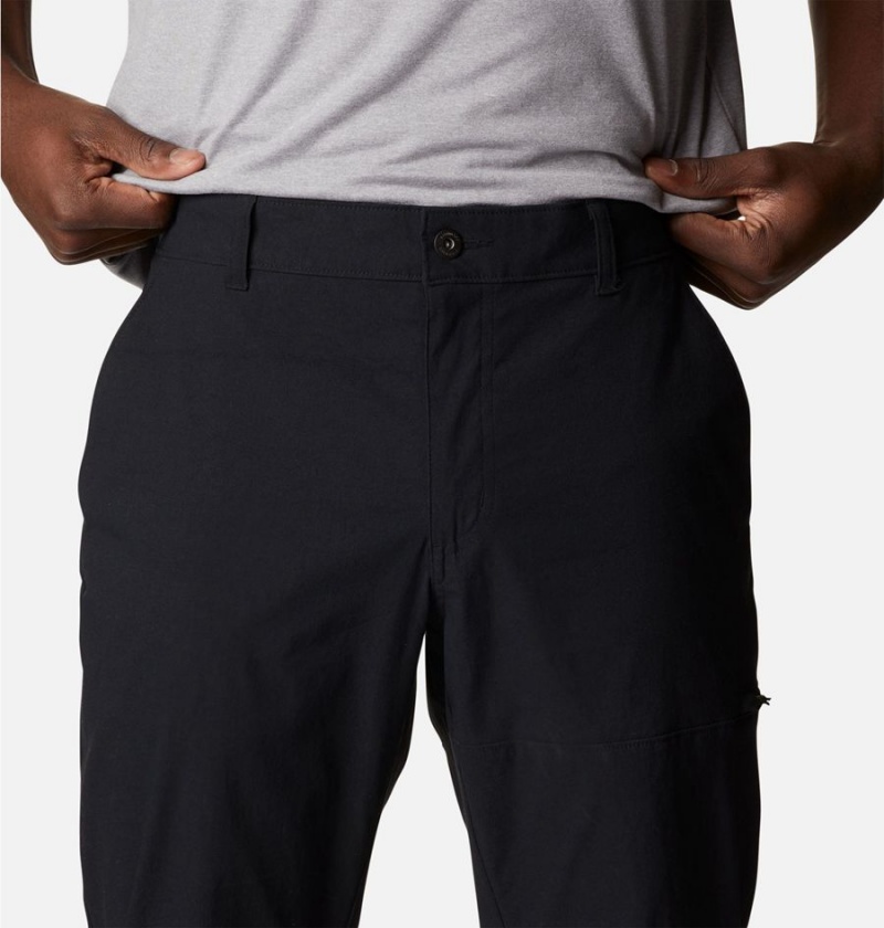 Columbia Canyon Gate Chino Men's Pants Black | ADHMWJ-375