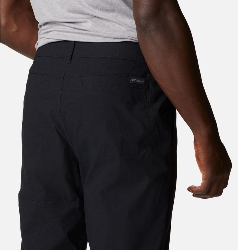 Columbia Canyon Gate Chino Men's Pants Black | ADHMWJ-375