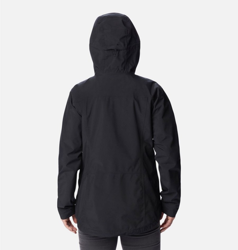 Columbia Canyon Meadows Interchange Women's 3 In 1 Jackets Black | UOSEJV-095