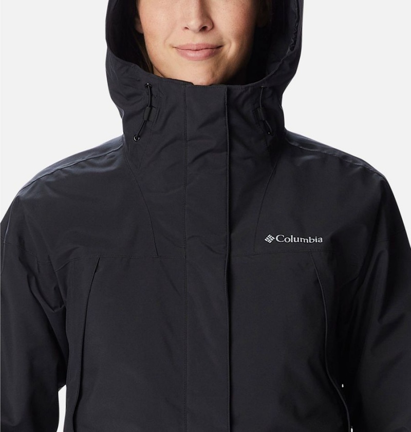 Columbia Canyon Meadows Interchange Women's 3 In 1 Jackets Black | UOSEJV-095