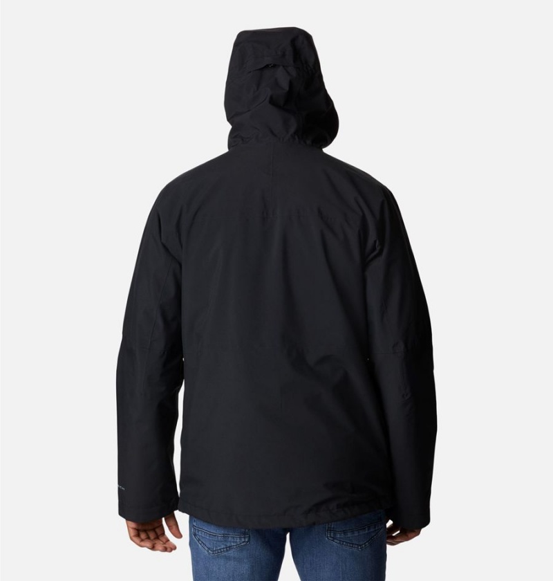 Columbia Canyon Meadows Omni Heat Infinity Interchange Insulated Men's Puffer Jacket Black | KXEABM-645