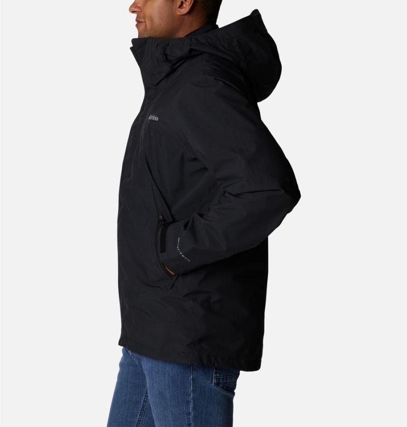Columbia Canyon Meadows Omni Heat Infinity Interchange Insulated Men's Puffer Jacket Black | KXEABM-645