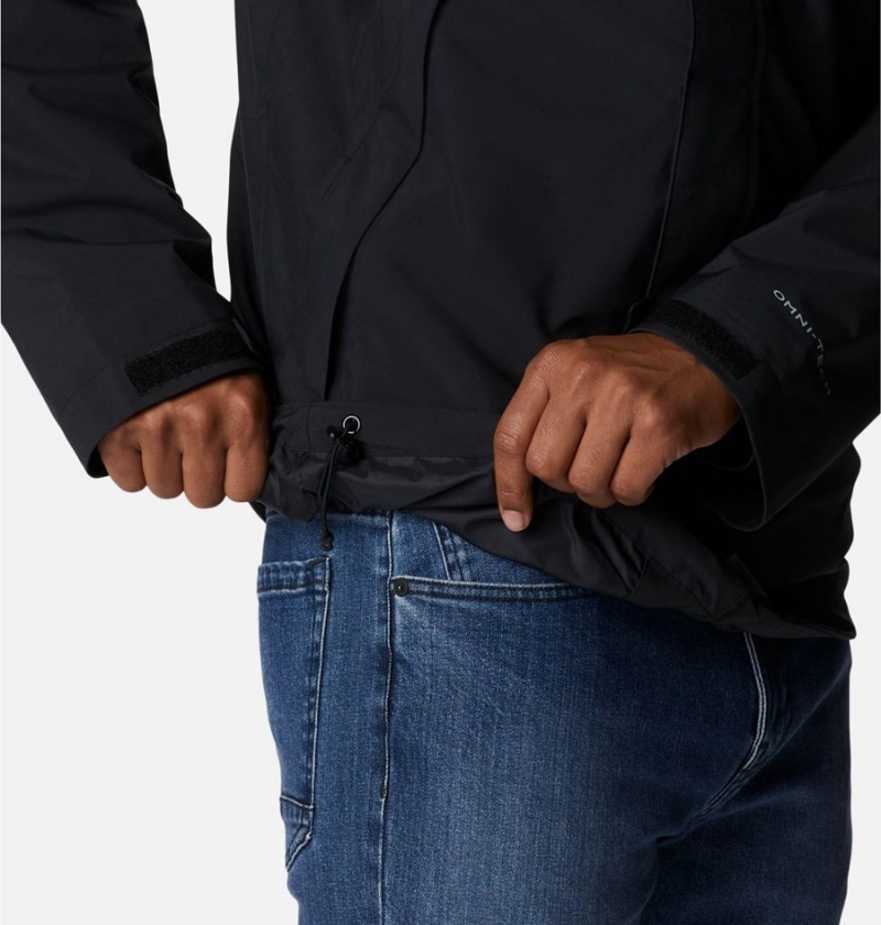 Columbia Canyon Meadows Omni Heat Infinity Interchange Insulated Men's Puffer Jacket Black | KXEABM-645