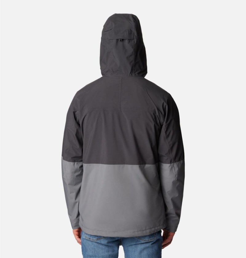 Columbia Canyon Meadows Omni Heat Infinity Interchange Insulated Men's Puffer Jacket Grey | FIPKHZ-641