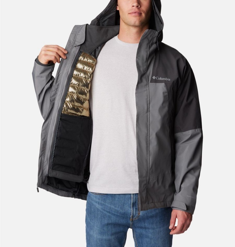 Columbia Canyon Meadows Omni Heat Infinity Interchange Insulated Men's Puffer Jacket Grey | FIPKHZ-641