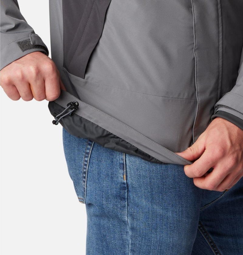 Columbia Canyon Meadows Omni Heat Infinity Interchange Insulated Men's Puffer Jacket Grey | FIPKHZ-641