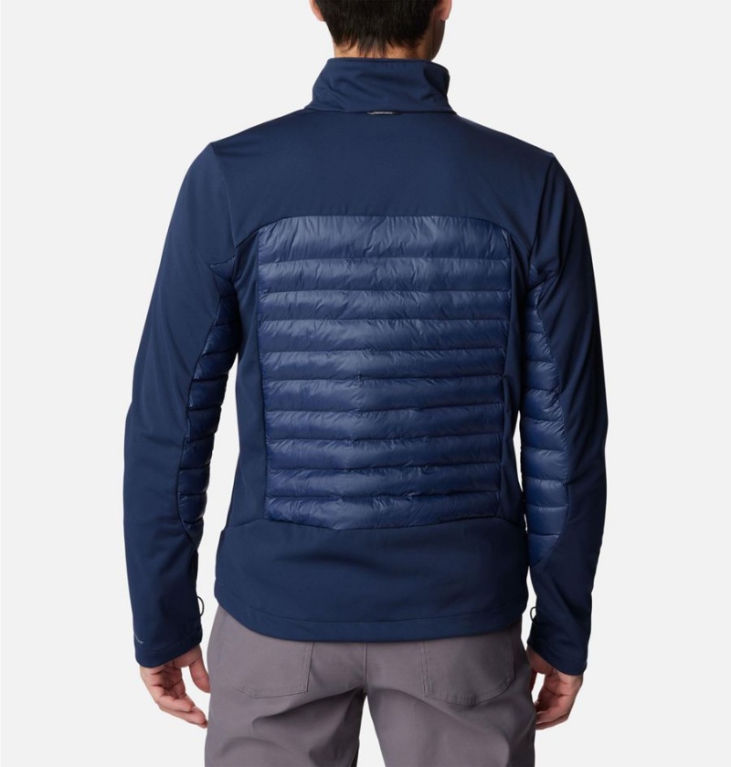 Columbia Canyon Meadows Omni Heat Infinity Interchange Insulated Men's Puffer Jacket Blue | ZTLIYV-624