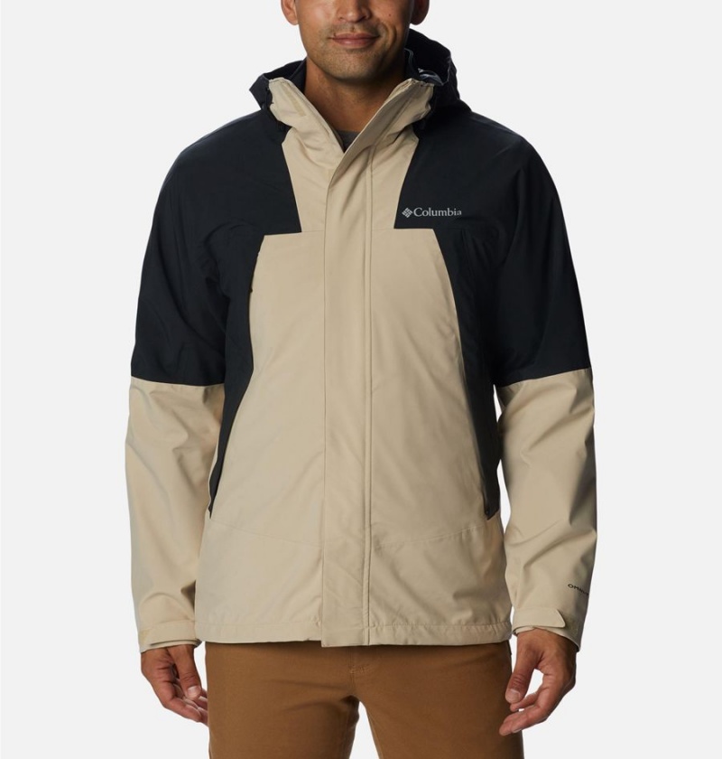Columbia Canyon Meadows Omni Heat Infinity Interchange Insulated Men\'s Puffer Jacket Khaki | NVRUIO-063