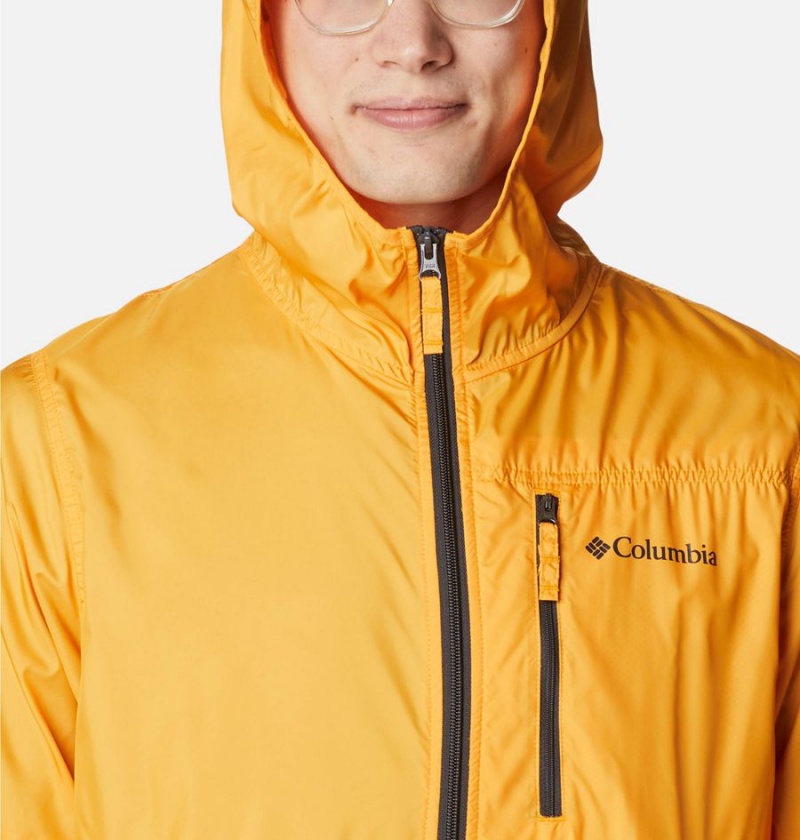 Columbia Carbon Hill Packable Men's Windbreaker Yellow | UVBACD-521