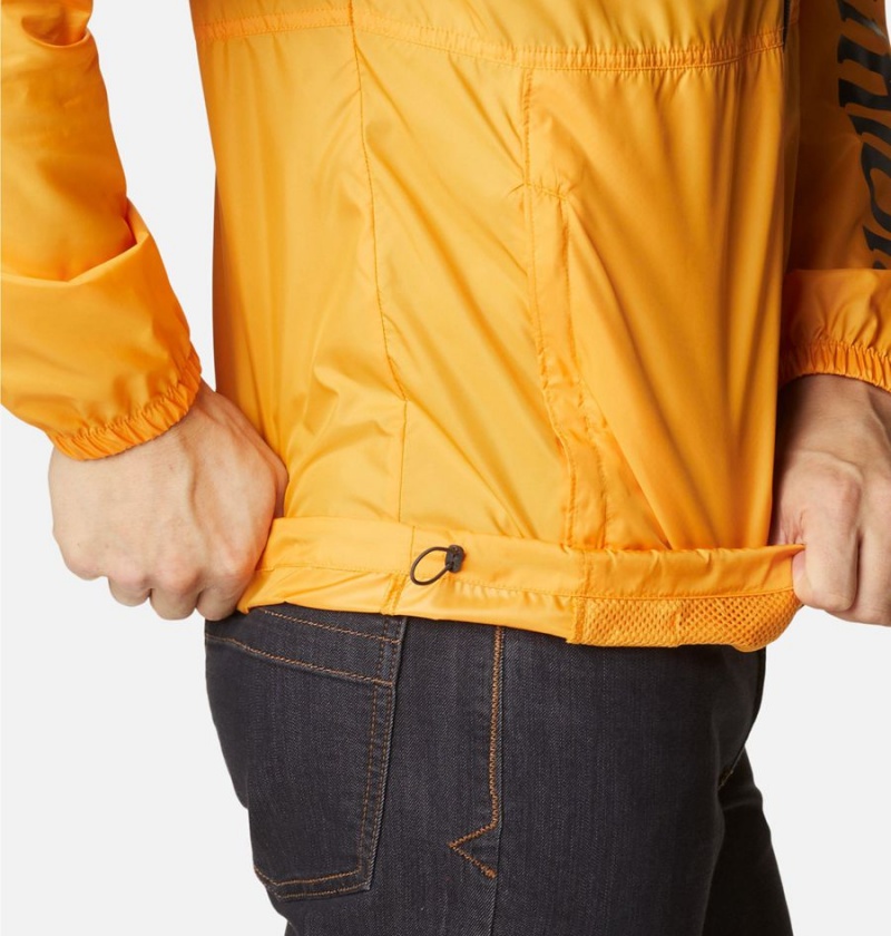Columbia Carbon Hill Packable Men's Windbreaker Yellow | UVBACD-521